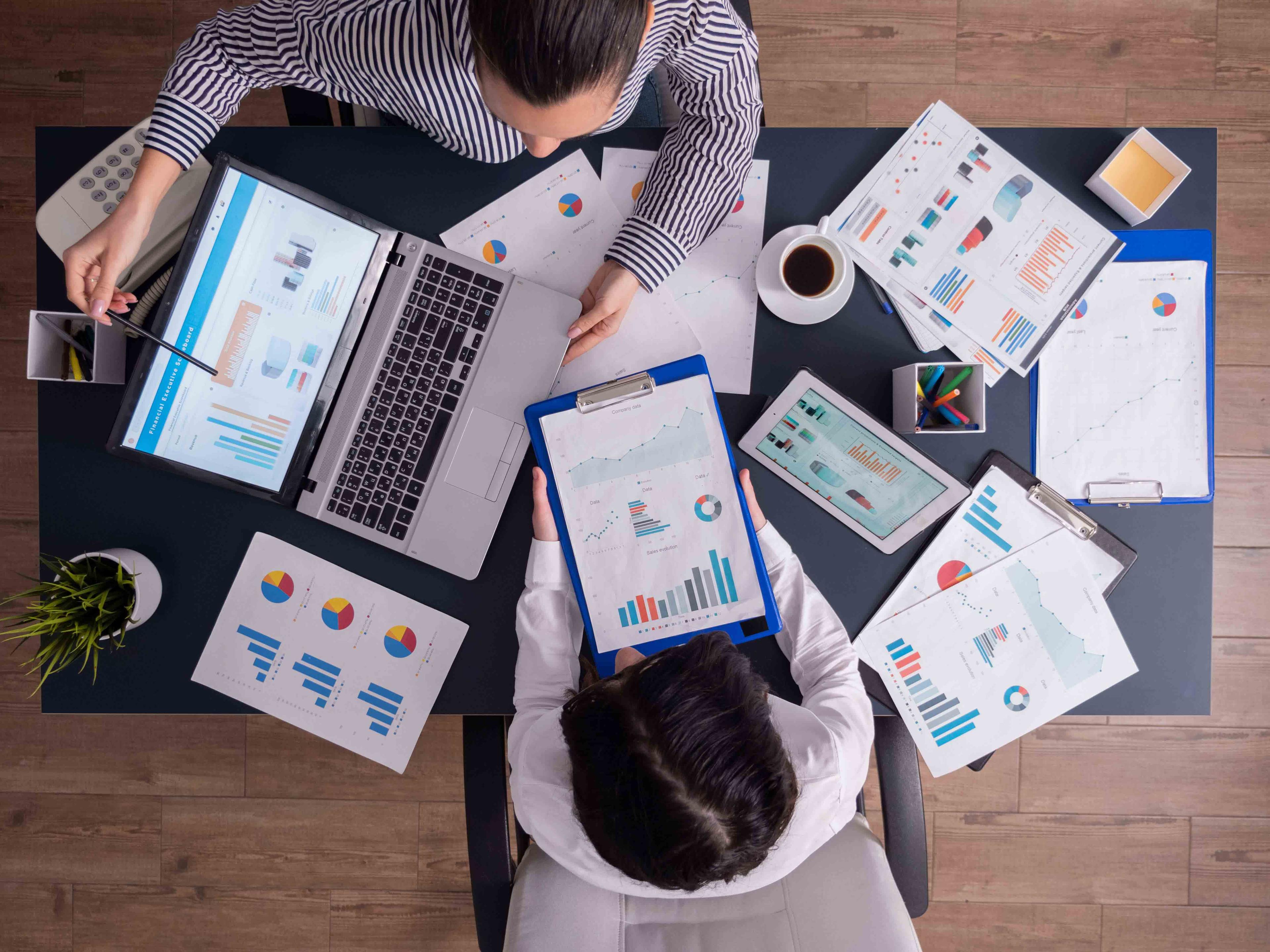 Desarrollo de dashboards analíticas